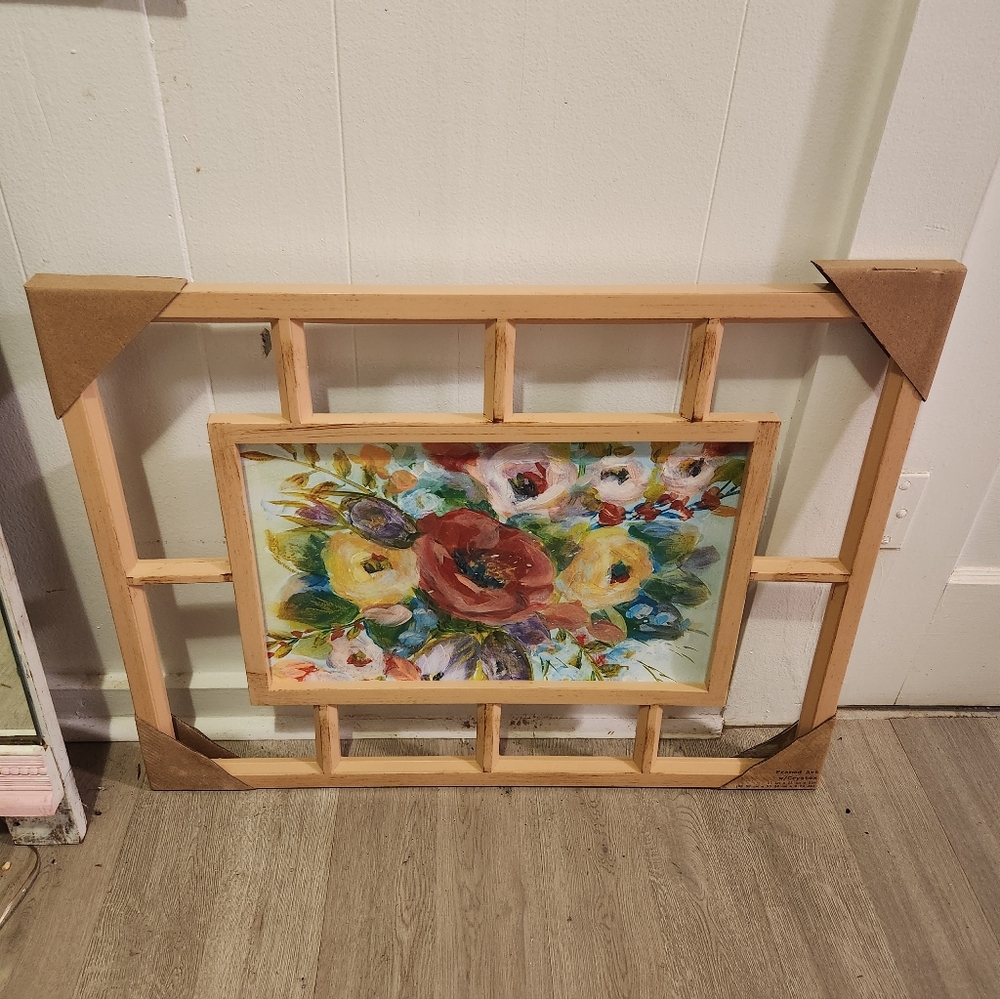 Floral Canvas Painting